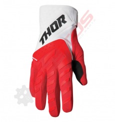 Gants enfant THOR SPECTRUM ROUGE/BLANC taille YXS