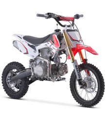 Pit Bike 125cc semi-automatique BASTOS BS 125 SA ROUGE - édition 2023