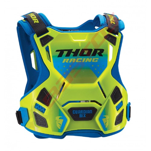 Plastron enfant THOR Guardian MX 2XS/XS JAUNE-BLEU