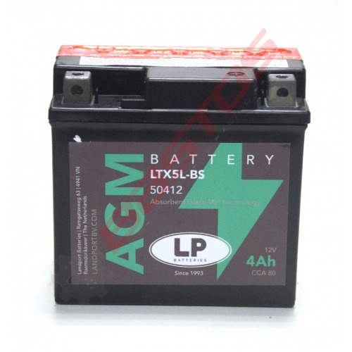 Batterie LANDPORT AGM LTX5L-BS de motocross