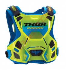 Plastron enfant THOR Guardian MX S/M JAUNE-BLEU