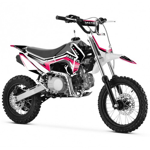 Pit Bike 125cc BASTOS BS FIRST ROSE - édition 2025