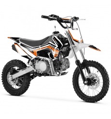 Pit Bike 125cc BASTOS BS FIRST ORANGE - édition 2025