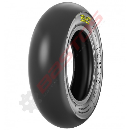 Pneu PMT slick 120/80/10, gomme super tendre