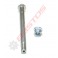 Axe de roue 220mm diamètre 15 mm supermotard perçage 6mm