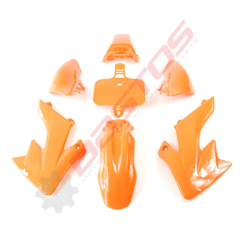 Kit plastique type CRF 50 ORANGE 